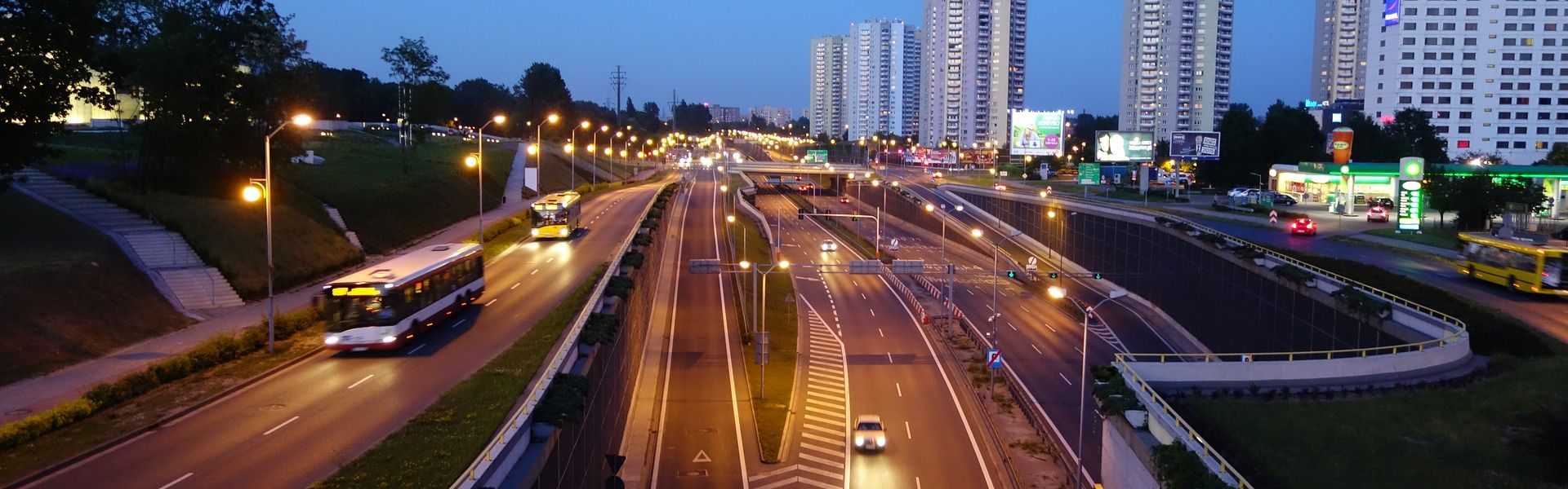Widok na Katowice